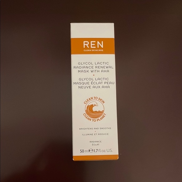 REN skin care Other - Ren Glycol Lactic Radiance Renewal Mask with AHA, New in Box